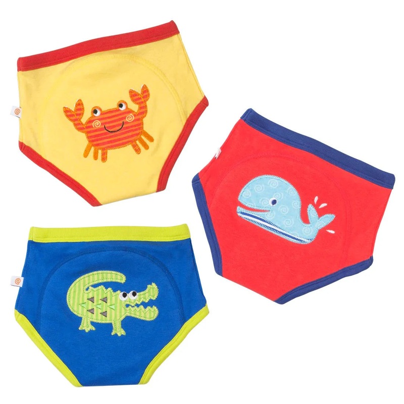 Zoocchini Organic Training Pants – Ocean Friends Boys 2-3T