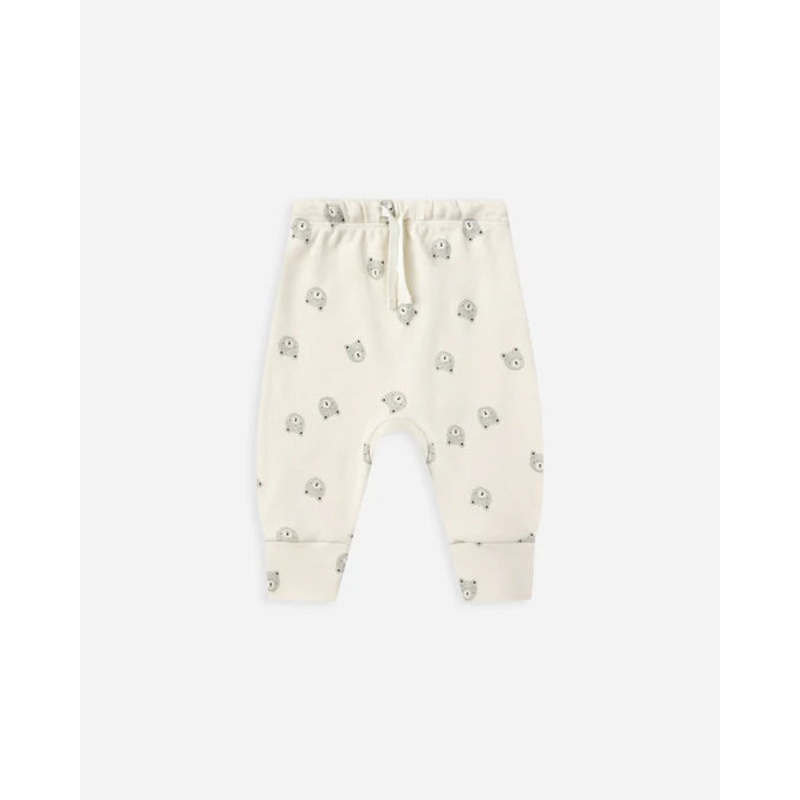 Quincy Mae Drawstring Pants – Bears 0-3 months