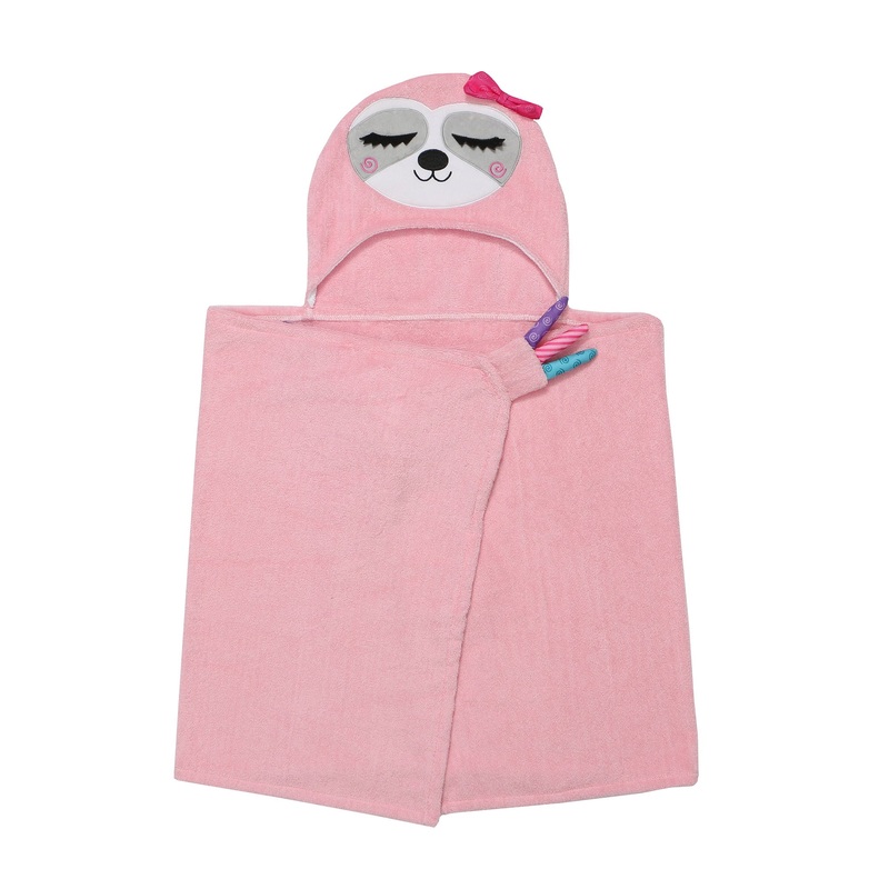 Zoocchini Hooded Bath Towels – Sadie Sloth Toddler