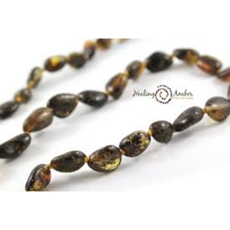 Baltic Amber Necklaces – 20″ Caramel/Oval