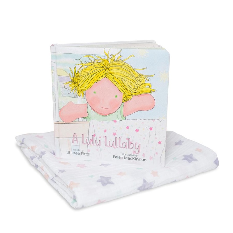 Lulujo Book and Blanket Gift Set