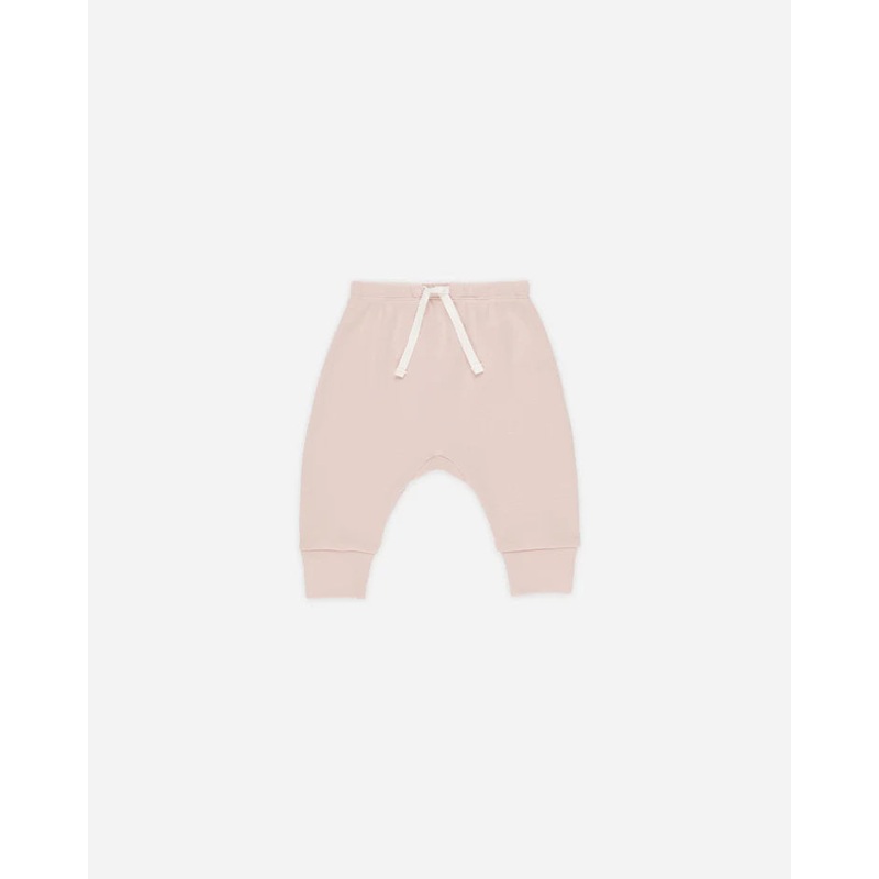 Quincy Mae Drawstring Pant – Bubblegum 0-3 months