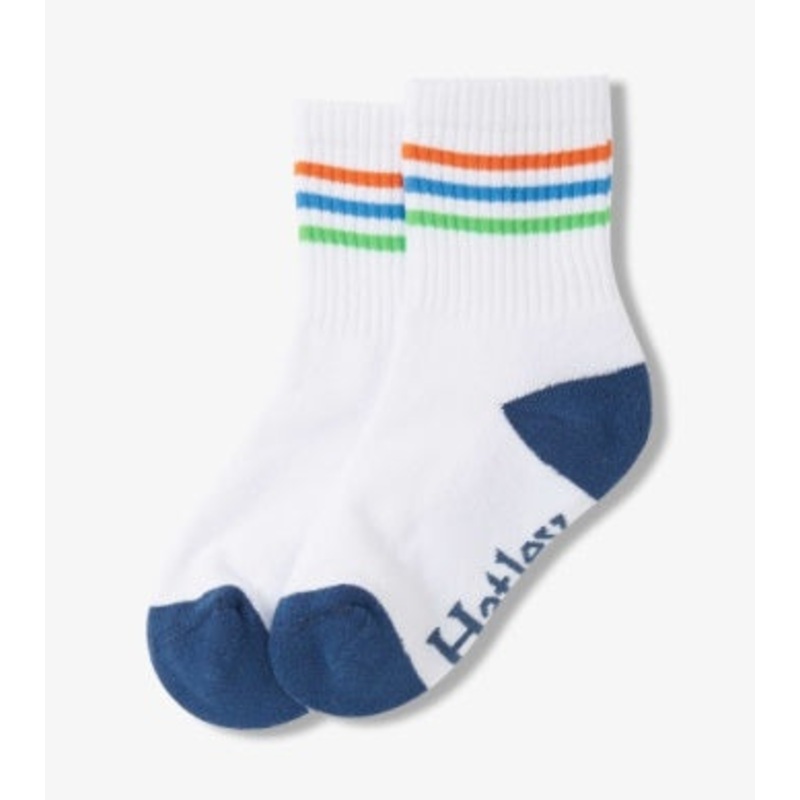 Hatley Crew Socks – Spring Stripes S (2-4)