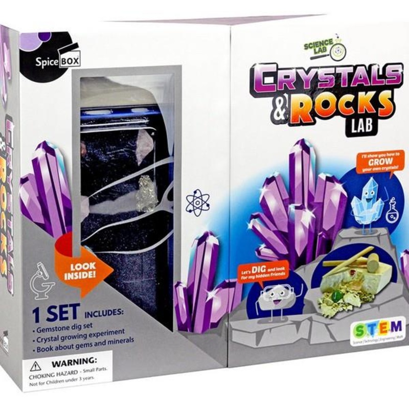 Spicebox Cystals and Rocks Lab