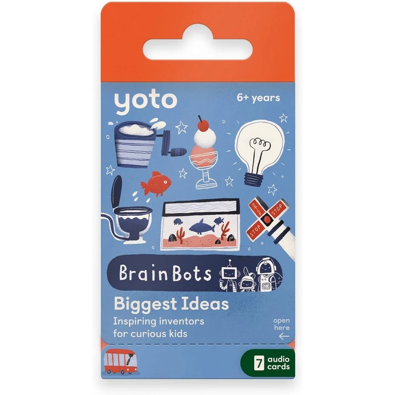 Yoto Audio Cards Brain Bots Biggest Ideas
