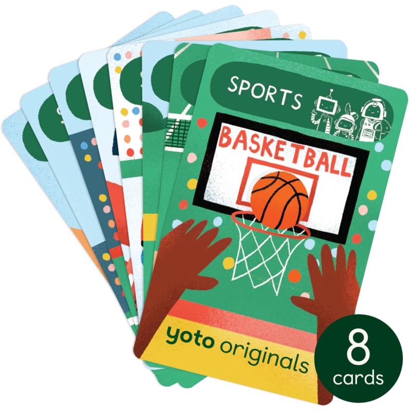 Yoto Audio Cards Brain Bots Sports