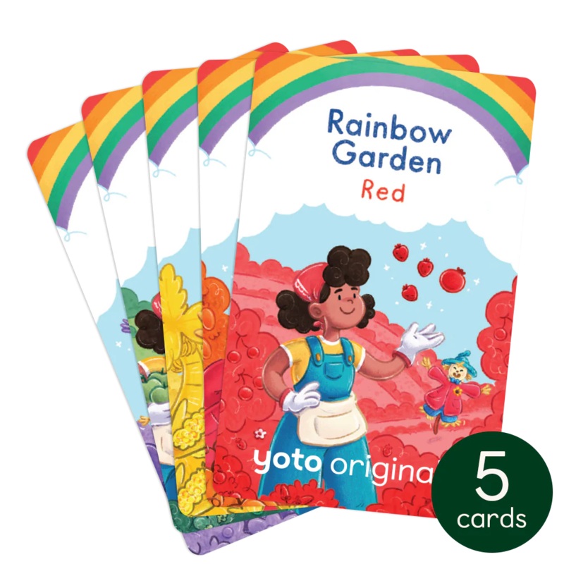 Yoto Audio Cards Rainbow Garden Pack