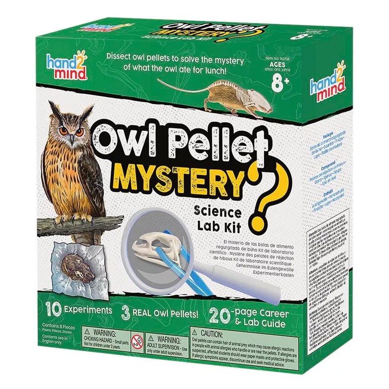 Owl Pellet Mystery Science Lab Kit