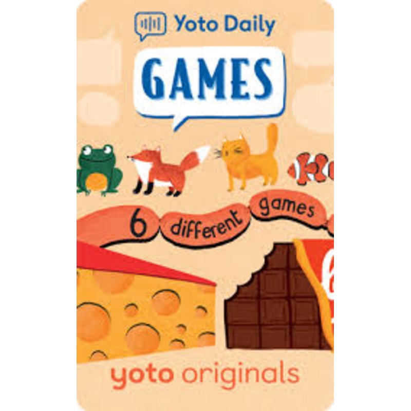 Yoto Audio Card Yoto Daily Games