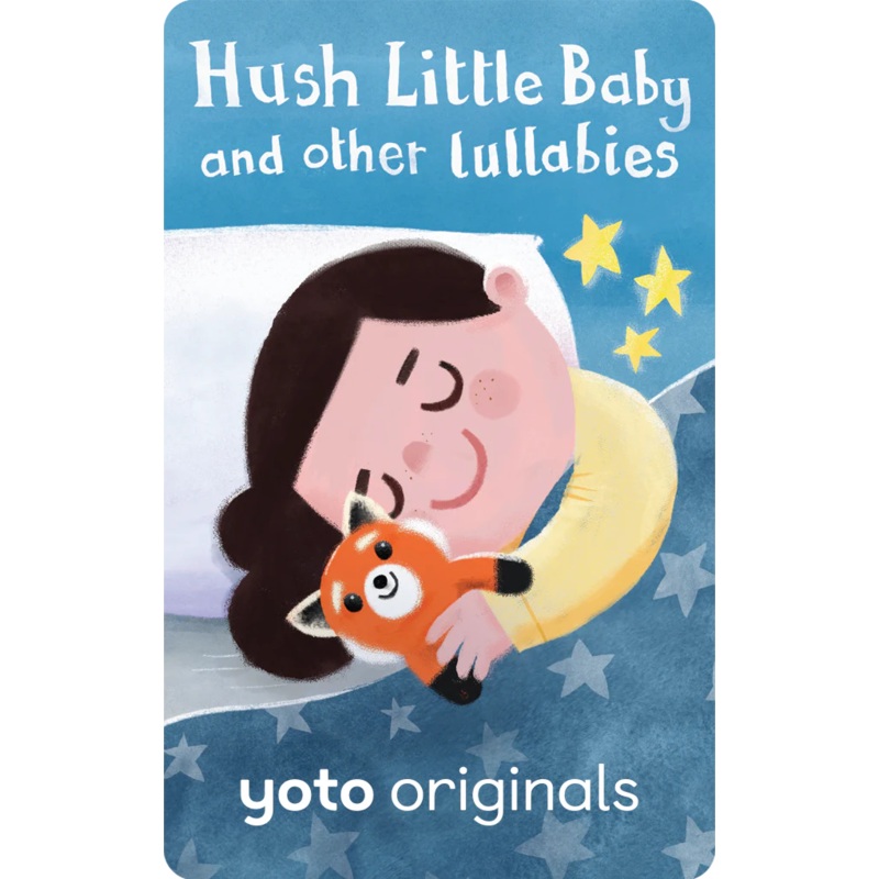 Yoto Audio Card Hush Little Baby and Other Lullabies