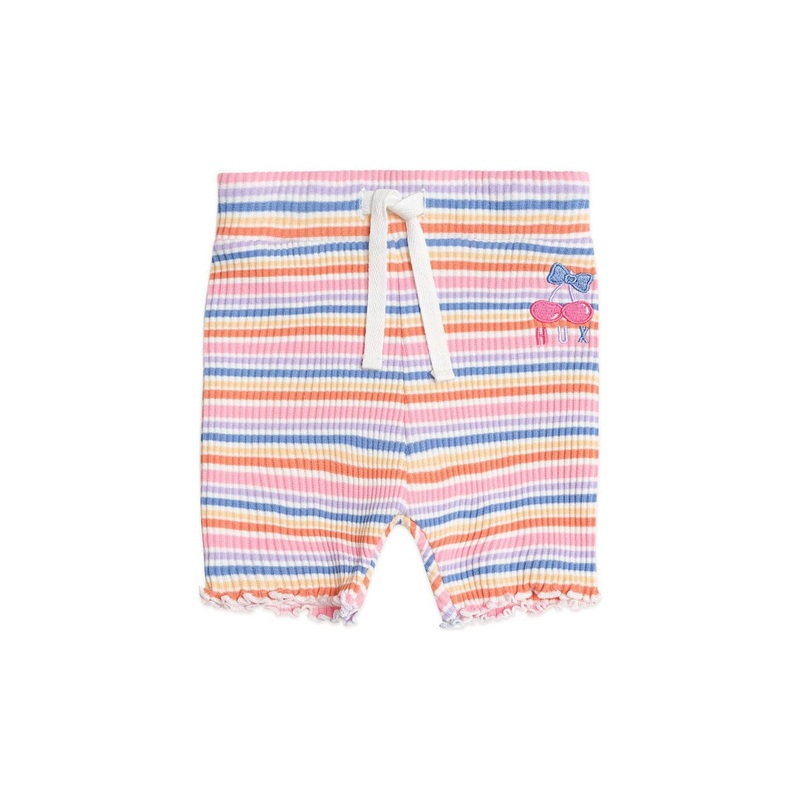 Rainbow Rib Bike Shortie 6-12M