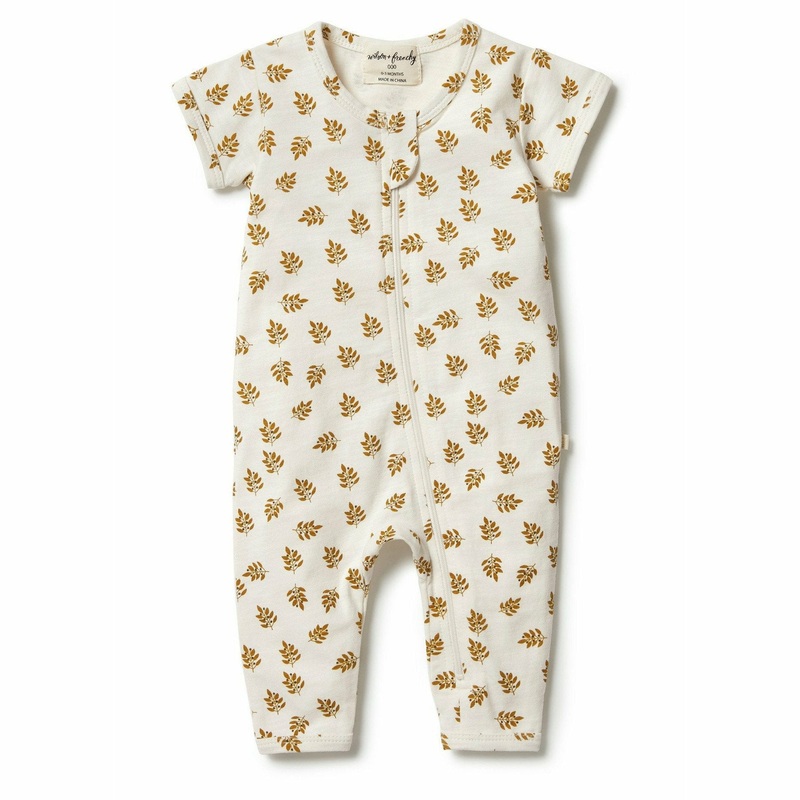 Organic Zipsuit – Gracie 000